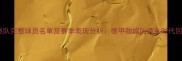 汉堡队完整球员名单及赛季表现分析德甲劲旅的黄金时代回顾