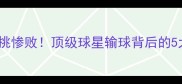 职业篮球单挑惨败顶级球星输球背后的5大致命错误