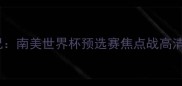 巴西vs巴拉圭全场战况南美世界杯预选赛焦点战高清集锦与战术深度剖析