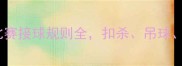 新手必看羽毛球比赛接球规则全扣杀吊球网前球技巧大公开