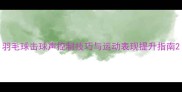 羽毛球击球声控制技巧与运动表现提升指南