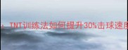 乒乓球黑科技TNT训练法如何提升30击球速度附实战技巧