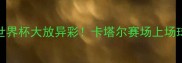 摩洛哥国家队世界杯大放异彩卡塔尔赛场上场球员名单及战术