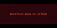 篮球比赛恶意犯规规则解读后果分析及预防策略