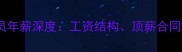 勇士队现役球员年薪深度工资结构顶薪合同与薪资空间全