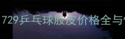 最新参考价729乒乓球胶皮价格全与性能选购指南