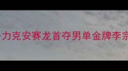 羽毛球世锦赛林丹力克安赛龙首夺男单金牌李宗伟卫冕失败创历史