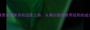 羽毛球男单冠军丹的逆袭之路从青训营到世界冠军的成长秘籍