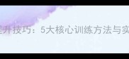 羽毛球快速提升技巧5大核心训练方法与实战应用指南