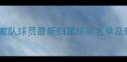 克罗地亚国家队球员最新归属球队名单及转会动态全
