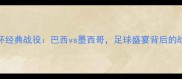 巴西世界杯经典战役巴西vs墨西哥足球盛宴背后的战术与传奇