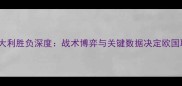 英格兰vs意大利胜负深度战术博弈与关键数据决定欧国联冠军归属