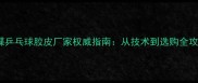 蝴蝶乒乓球胶皮厂家权威指南从技术到选购全攻略