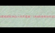NBA历史上身高最矮的欧洲白人球员是谁5米8的身高如何逆袭成全明星
