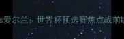 巴拿马vs爱尔兰世界杯预选赛焦点战前瞻与深度