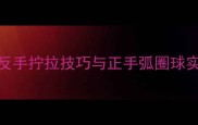 马龙乒乓球教学6反手拧拉技巧与正手弧圈球实战附训练计划