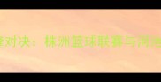 湖南vs广西体育巅峰对决株洲篮球联赛与河池足球联赛深度对比