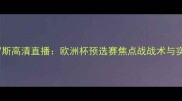 西班牙vs尔罗斯高清直播欧洲杯预选赛焦点战战术与实时赛况追踪