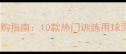 乒乓球训练球选购指南10款热门训练用球深度评测与推荐