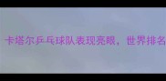 国际乒联总决赛卡塔尔乒乓球队表现亮眼世界排名跃升背后的秘密