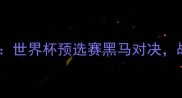 乌克兰vs摩洛哥世界杯预选赛黑马对决战术与历史数据
