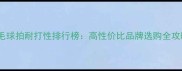羽毛球拍耐打性排行榜高性价比品牌选购全攻略