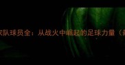 叙利亚国家队球员全从战火中崛起的足球力量最新数据