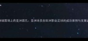欧洲绿茵场上的亚洲面孔亚洲球员在欧洲职业足球的成功案例与发展启示