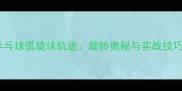 乒乓球弧旋球轨迹旋转奥秘与实战技巧