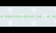最新评测骄猛乒乓球拍到底怎么样性能口碑性价比全