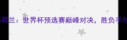 澳大利亚vs荷兰世界杯预选赛巅峰对决胜负手与战术前瞻