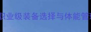 张楠羽毛球训练全职业级装备选择与体能管理指南附训练计划