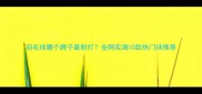 羽毛球哪个牌子最耐打全网实测10款热门球推荐