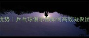 企业团建必看5大优势乒乓球俱乐部如何高效凝聚团队附报价攻略