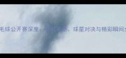 全英羽毛球公开赛深度赛制革新球星对决与精彩瞬间全记录