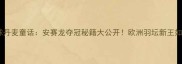 羽毛球丹麦童话安赛龙夺冠秘籍大公开欧洲羽坛新王如何炼成