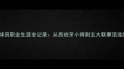 深度nacho球员职业生涯全记录从西班牙小将到五大联赛顶流的数据与故事