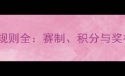 羽毛球世锦赛规则全赛制积分与奖杯背后的秘密