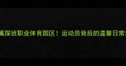 球员家属探班职业体育园区运动员背后的温馨日常