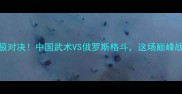 一龙VS阿拉佐夫终极对决中国武术VS俄罗斯格斗这场巅峰战你绝对不能错过
