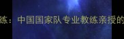 羽毛球移动速度训练中国国家队专业教练亲授的5大高效提升技巧