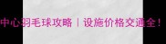 北京平谷体育中心羽毛球攻略设施价格交通全打羽毛球必看