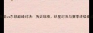 NBA西部vs东部巅峰对决历史战绩球星对决与赛季终极看点全