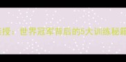韩国羽毛球男单教练亲授世界冠军背后的5大训练秘籍附详细教学图解