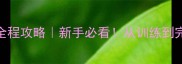 马拉松全程攻略新手必看从训练到完赛全流程拆解
