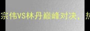 羽毛球世锦赛决赛李宗伟VS林丹巅峰对决热血泪目瞬间全回顾