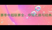 山东鲁能赛季中超联赛全夺冠之路与经典战役回顾
