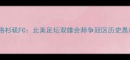 芝加哥火焰队vs洛杉矶FC北美足坛双雄会师争冠区历史恩怨与战术博弈全