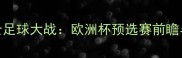 瑞典vs瑞士足球大战欧洲杯预选赛前瞻与历史对决