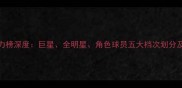 NBA球员实力榜深度巨星全明星角色球员五大档次划分及数据支撑